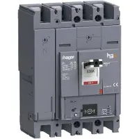 Hager HPW631NR Leistungsschalter h3+ P630 Energy 4P4D N0-50-100% 630A 110kA FTC