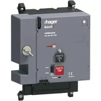 Hager HXW043HK Motorantrieb x630/P630 24-48VDC ohne Autoreset, abschließbar