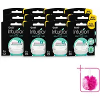 Wilkinson 12 x Intuition Sensitive Care Ersatzklingen für empfindliche Haut - Sparpackung - 12 Stücke