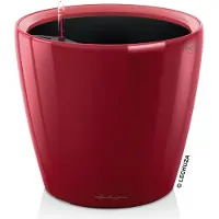 Lechuza 'Classico LS 35', scarlet-rot, ca. Ø 35 x H 33 cm