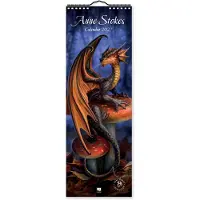 Flame Tree Studio Anne Stokes Slimline Kalender 2027