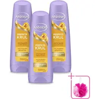 Unilever 3 x Andrélon Conditioner Perfecte Krul - 200 ml - Sparpackung - 3 Stücke