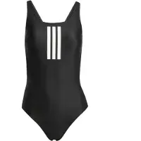 Adidas Damen Badeanzug 3S MID SUIT JE1921 30 - Black/White - 30