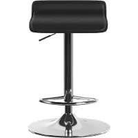HOMCOM BARHOCKER PVC Schwarz
