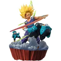Tamashii Nations Dragon Ball FiguartsZERO Extra Battle PVC-Figur Marshall Super Saiyajin 2 Son Gohan – Wut, Explosion in Kraft – 20 cm