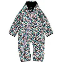 Roxy - Combinaison de ski - Rose Jumpsuit True Black Frosty Friends - Kindergröße 12-18 Monate - Violett