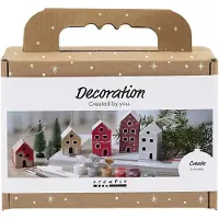 Creativ Company Mini Kreativ Set 5 Häuser Weihnachten