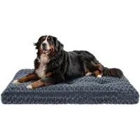 Merkloos Omgoods – Orthopädisches Hundebett für große Hunde, in Dunkelgrau