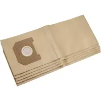VHBW 5x Staubbeutel Ersatz für Kärcher 6.904-210.0 für Staubsauger - 29cm x 21cm braun