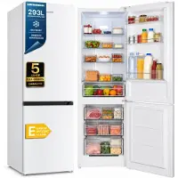 Heinner HCNF-HM293INVE++ Kühl-Gefrierkombination 293 L, No Frost, Inverter, Wendetür, Weiß