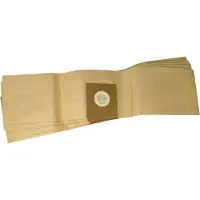 VHBW 5x Staubbeutel Ersatz für Taski 7524191 für Staubsauger - 25cm x 15,5cm braun