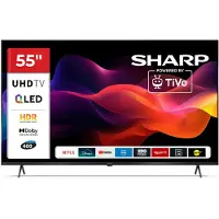 Sharp 55HM5745E, QLED-Fernseher, (UltraHD/4K, Triple Tuner)