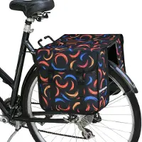 Merkloos Doppeltaschen 26 l, wasserbeständig, Gepäckträger hinten, für Einkäufe