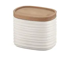 Guzzini - Tierra, Vorratsdose (S) - Milchweiß, 12.3 x 9.4 x h11cm | 500 cc - 181