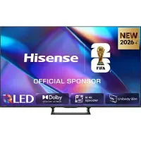 Hisense 55 '' A7DS | Hi-QLED Smart TV 4K 60 Hz, 139,7 cm (55"), 3840 x 2160 Pixel, DLED, Smart-TV, WLAN, Schwarz