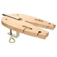 Merkloos Omgoods – Holztisch für Juweliere mit Spannvorrichtung