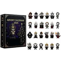 Zimtky Ghost Band Adventskalender 2026, 24 Tage Weihnachts Countdown Kalender, als Geschenk für Fans & Sammler