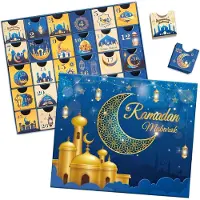Dripio Ramadan Adventskalender mit 30 Schubladen, Countdown-Kalender