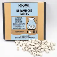 Merkloos Keramikkugeln 10 mm, 101 Stück, Wasserfilter für Haushalt