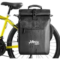 Merkloos Fahrradtasche 3 in 1, wasserdicht, 16 Zoll Laptopfach, für Reise
