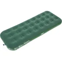 Famanu Luftbett Einzel - Aufblasbar für Camping und Festivals - 191 x 73 x 22 cm - Grün