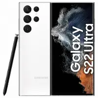Samsung Galaxy S22 Ultra 5G - Weiß - 128 GB - Duale physische SIM-Karte + eSIM
