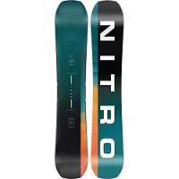 Nitro - All-Mountain Snowboard - Team 2027 für Herren aus Holz - Größe 162 cm - Blau