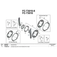 Shimano Acera T3010 Linke Kurbel