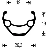Gurpil Nainer 29´´ 6b Disc Mtb Vorderrad