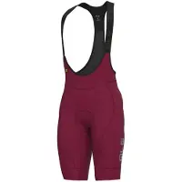 ALÉ Kurze Fahrradhose mit Trägern - MAGIC COLOUR PR-E - Rot XL