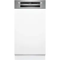 Bosch Serie 2 SPI2HKS42E, Halb integriert, Single (45 cm breit), Schwarz, Edelstahl, Tasten, Berührung, 1,75 m, 1,65 m