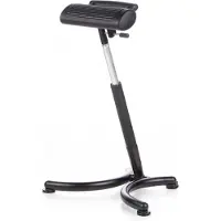 Hjh OFFICE TOP WORK 30 - Arbeitsstuhl Arbeitshocker Schwarz