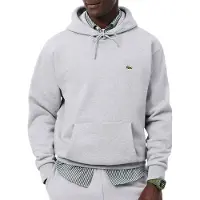 Lacoste Sweatshirt SH8863 Hellgrau Relaxed Fit