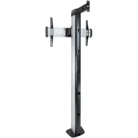 TooQ SOPORTE SUELO TV FIJO ALUMINIO THE TOWER 37"-70" 90º