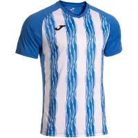 Joma Inter V Kurzarm-t-shirt Blau XL Herren Blau XL
