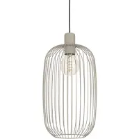 Eglo Pendelleuchte1-flammig geeignet für E27/40W Ø 22 cm Lodods sandfarben