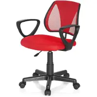 Hjh OFFICE KIDDY CD - Kinderdrehstuhl Rot