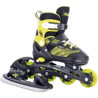 Tempish Orin Duo Junior Eis-und Inlineskates Gelb,Schwarz EU 26-29 Jungen Gelb,Schwarz EU 26-29
