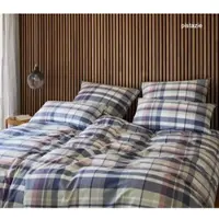Elegante Soft-Flanell Bettwäsche Darcy - 155x220 cm + 40x80 cmpistazie