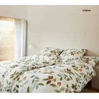 Elegante Interlock Jersey Bettwäsche Wave - 135x200 cm + 80x80 cmcreme