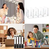 Famanu Plattenunterteilungen für Schränke - Set von 4 Organizer-Trennwänden (32 x 15 x 13 cm)