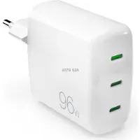 Puro MiniPro 96W GAN-Wandladegerät mit 3 USB-C-Anschlüssen