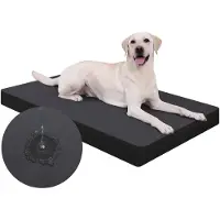 Merkloos Solidchoice – Orthopädisches Hundebett für große Hunde, komfortabel und mit abnehmbarem Bezug