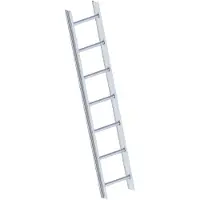 Layher 1051 Dachleiter aluminium 7 Sprossen