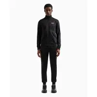 Emporio Armani Train Core ID M T-suit T-top Full Zip CH PL CC - Train Core ID M T-suit T-top Full Zip CH PL CC black (1200) XXS