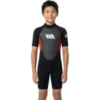 West Enforcer 2/2 Mm Fl Spring Youth Junior-kurzarm-shorty Mit Rückenreißverschluss