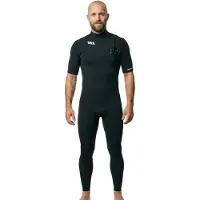 West Lotus Fluid 2/2 Mm Kurzarm-neoprenanzug Mit Reißverschluss Auf Der Brust