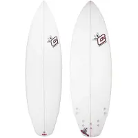 Clayton Mongrel 5´7x19x2 1/425.8l5 Fins Surfbrett