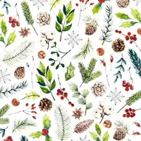 Home Fashion , Natural Collection, Lunch-Servietten aufgefaltetes Maß 33 cm x 33 cm, im Viertelfalz, 20 Stück pro Pack, 12 Pack pro Karton