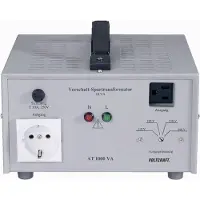 Voltcraft AT-1000 NV Vorschalt-Transformator Spannungswandler 115/125/230/240 V/AC